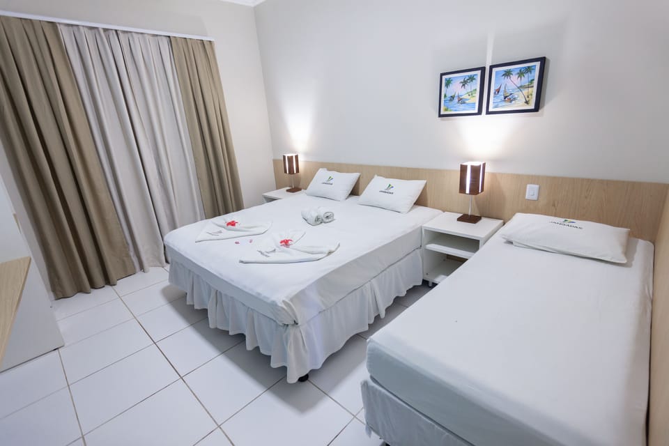 Minibar, bed sheets