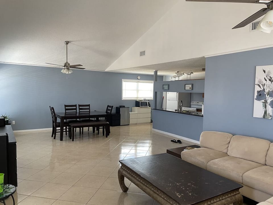 Kitchen Table from TV Room