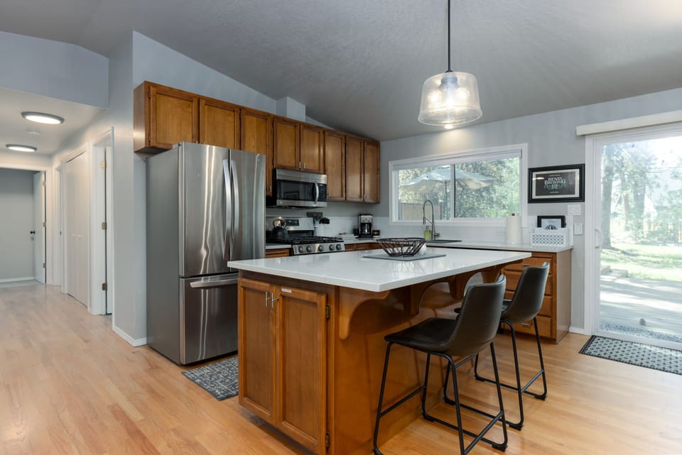 Open kitchen plan