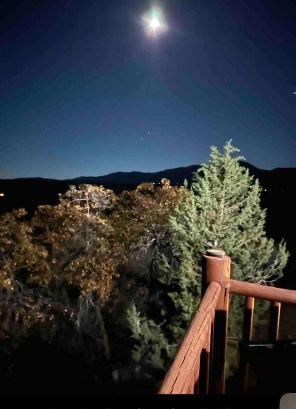 view from patio