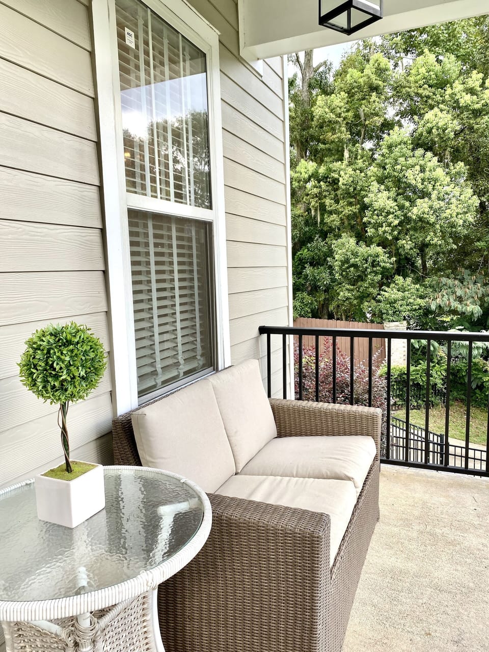 Front patio - perfect for morning coffees or a peaceful nightcap.
