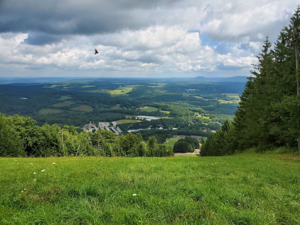 View from top of Elk Mountain