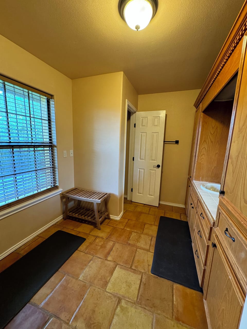 Master restroom with shower