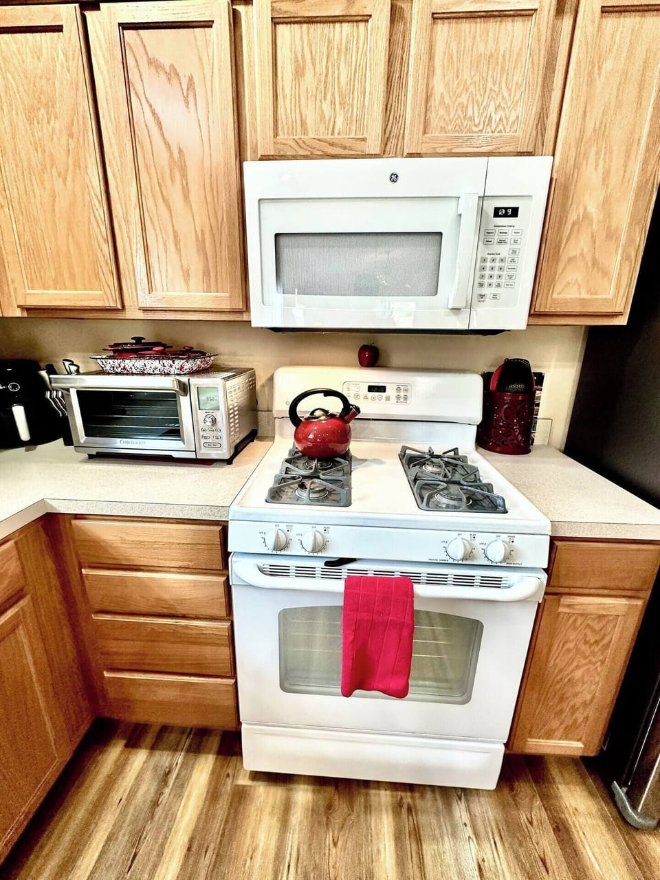 Kitchen Equipped with Gas Stove