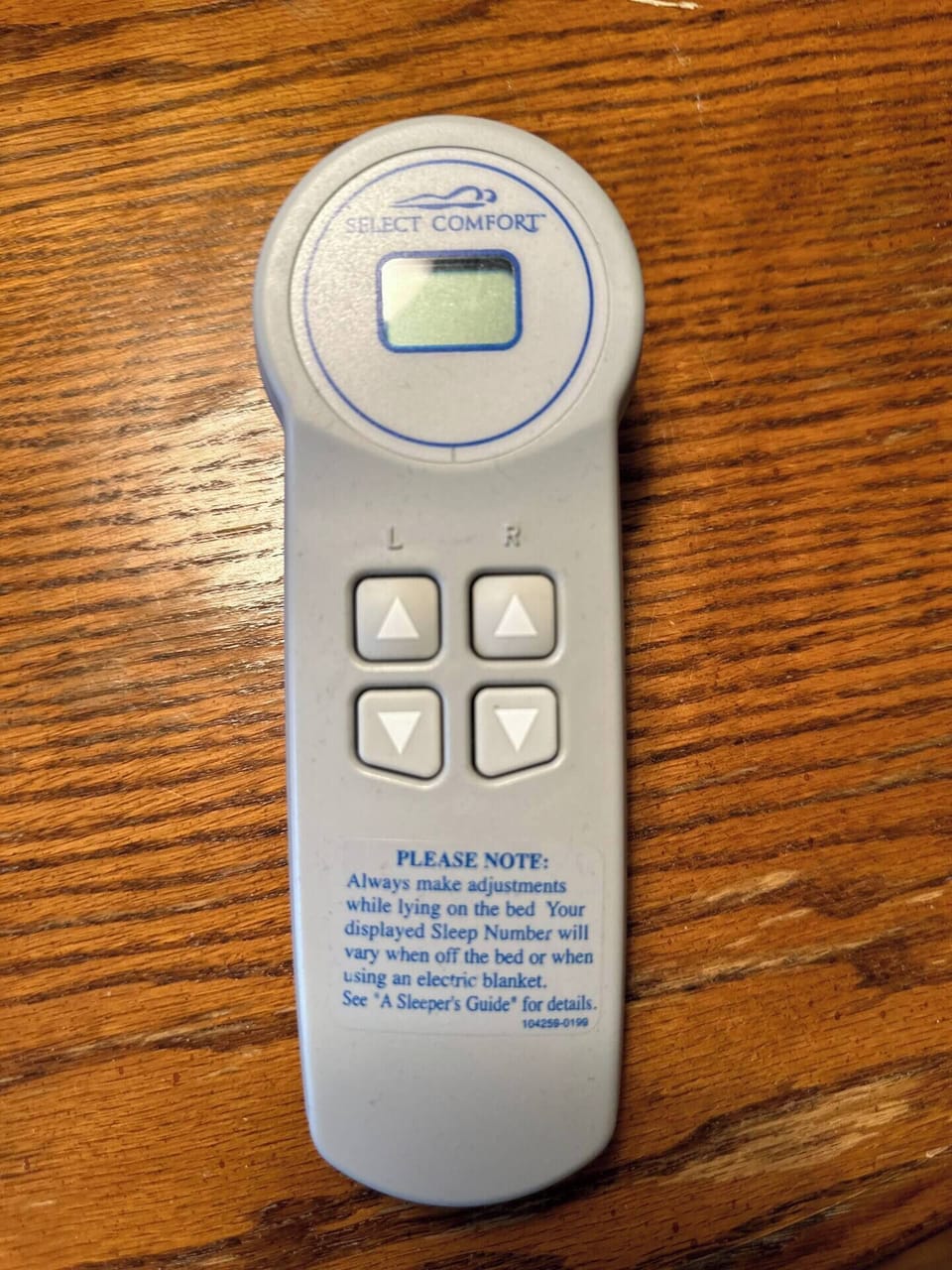 Guest Bedroom-Bed Remote