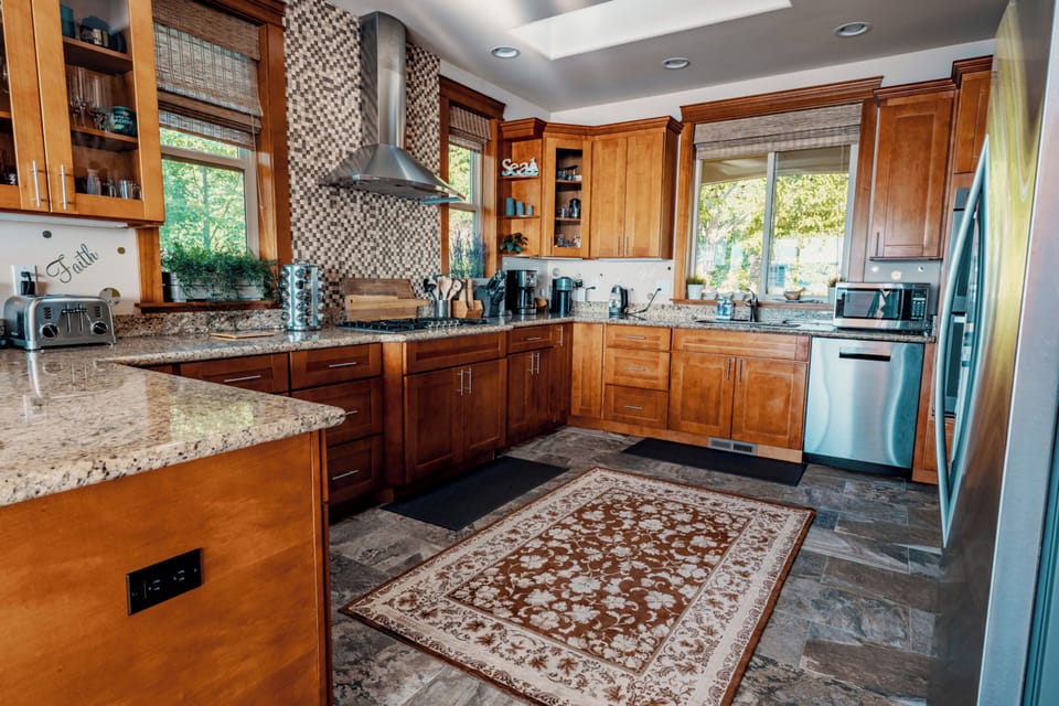 Signature House, Terrace, Ocean View | Private kitchen | Fridge, microwave, oven, stovetop