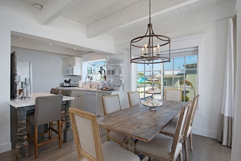 Large dining and kitchen. Room for everyone.