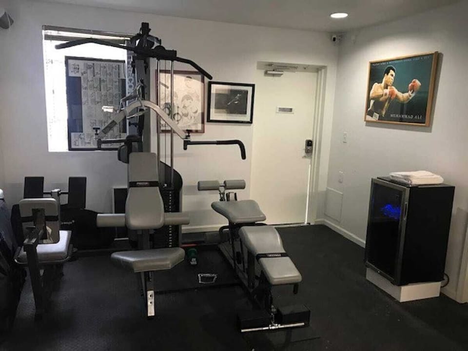 Gym right on the property!