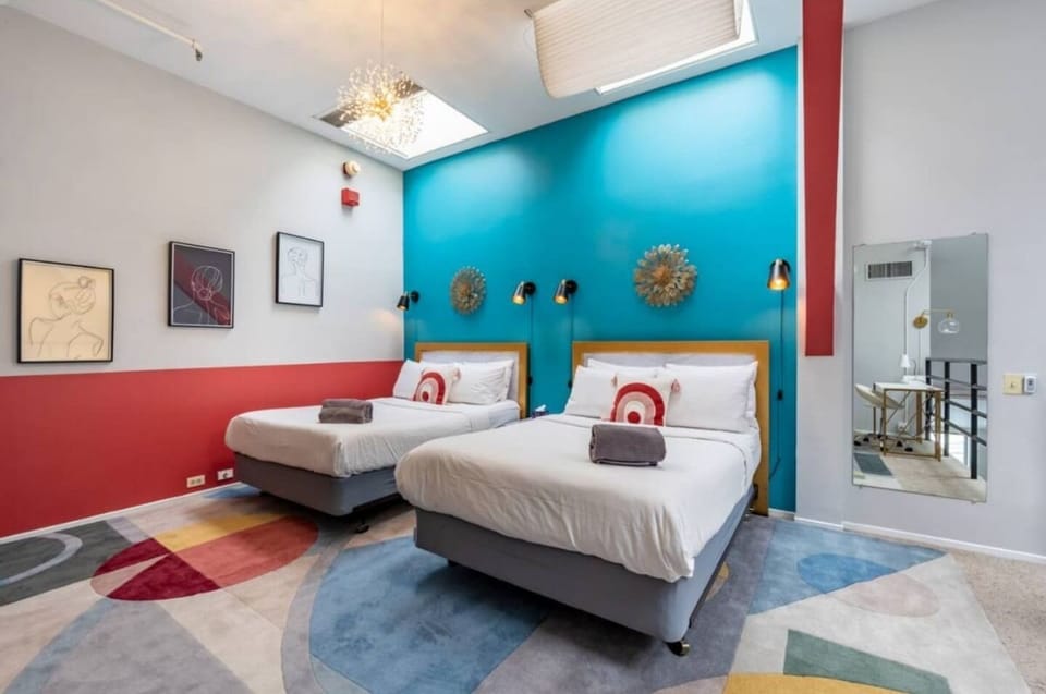 Comfy bed for a great night’s sleep.