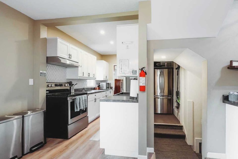 We stocked this house like it will always have 15 guests, which is nicer than you think.. 