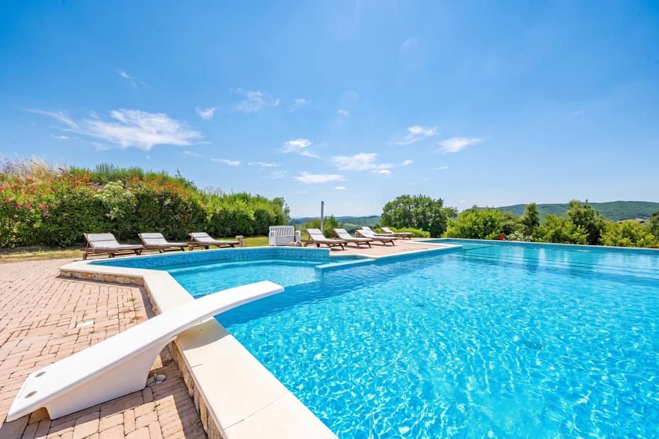 Family Villa, 4 Bedrooms, Balcony, Mountainside (Pool Villa Angela Whirlpool) | Pool | Seasonal outdoor pool