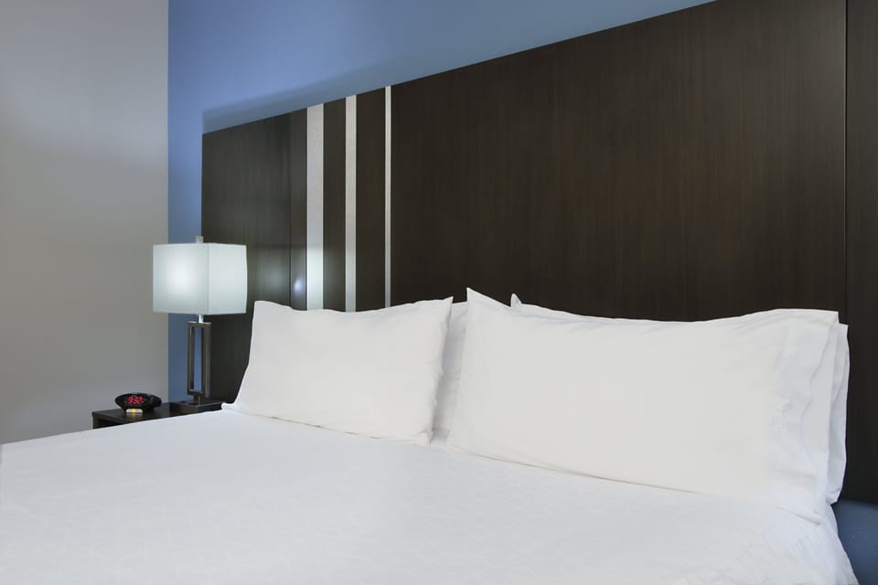 In-room safe, desk, iron/ironing board, free cribs/infant beds