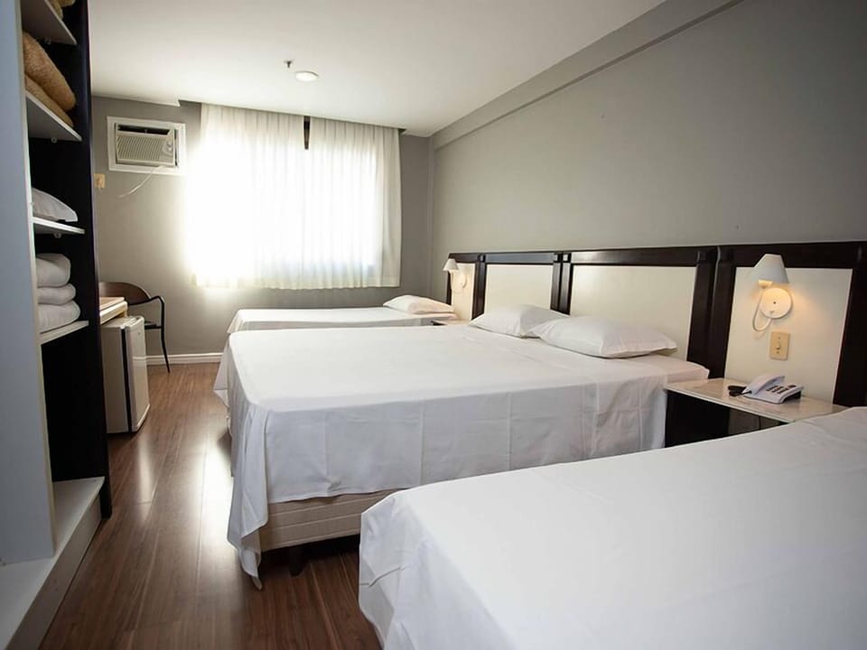 Classic Quadruple Room, Multiple Beds | Desk, free WiFi, bed sheets