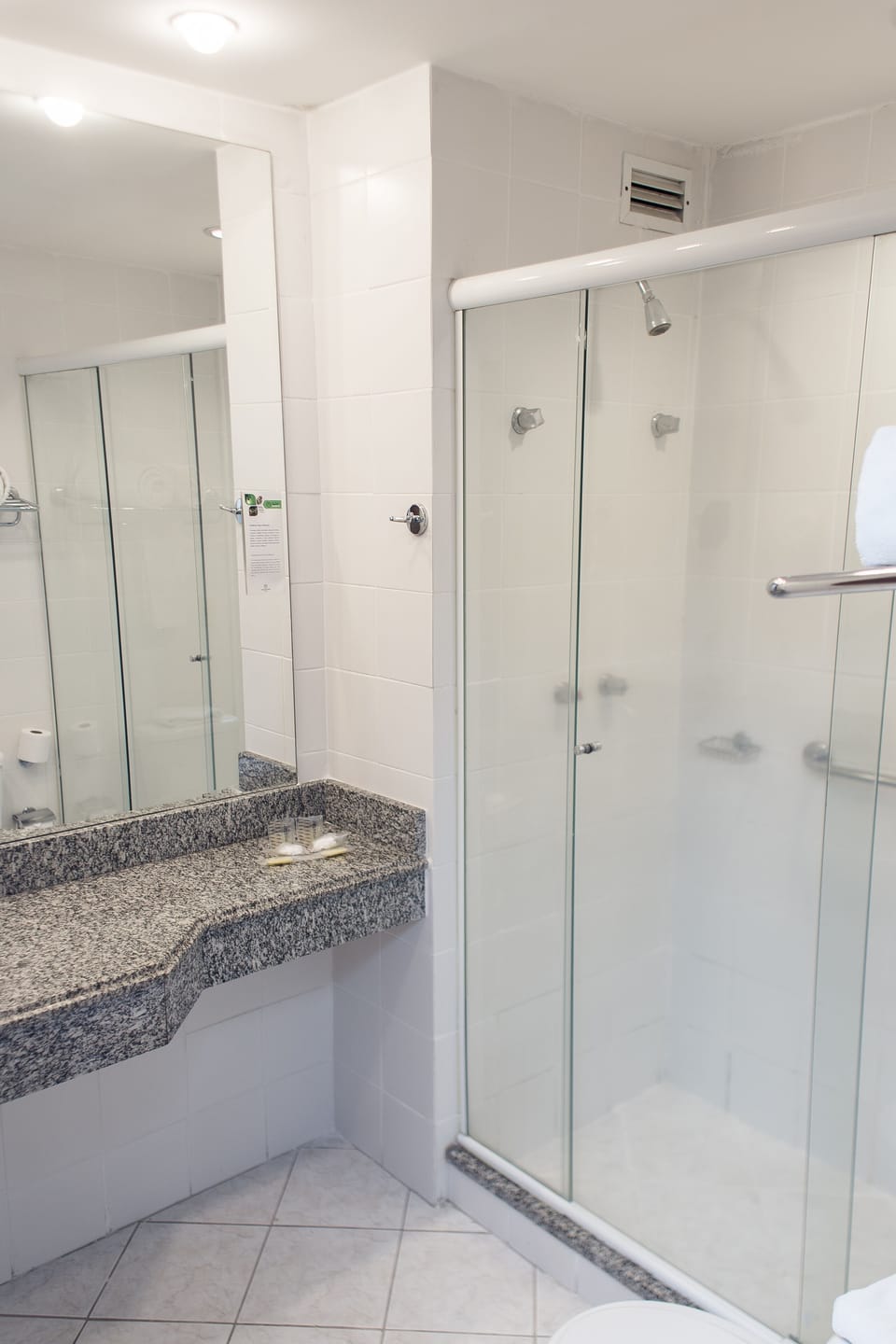 Shower, towels