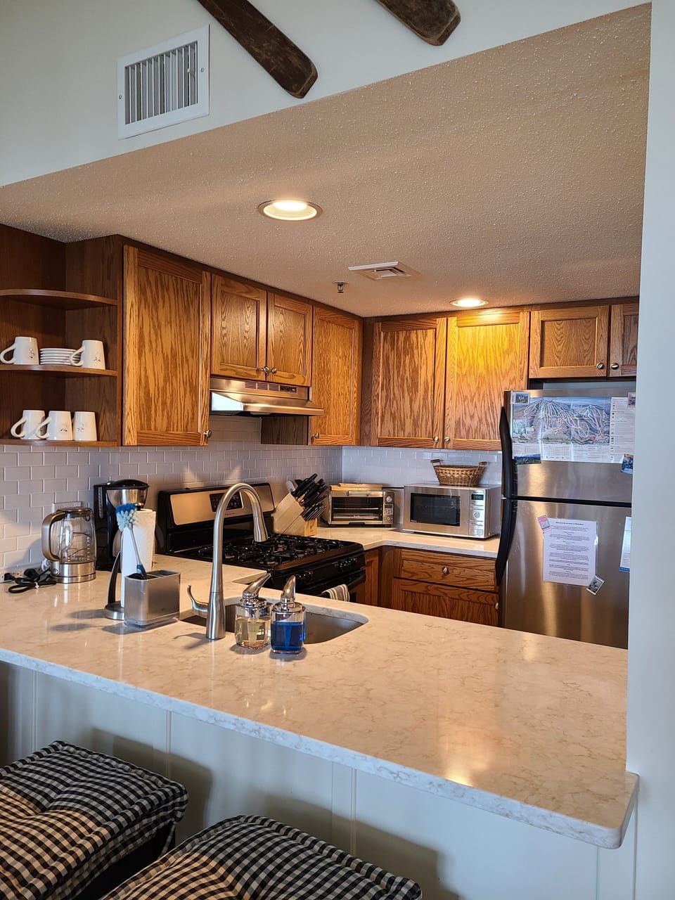 Fully equipped kitchen