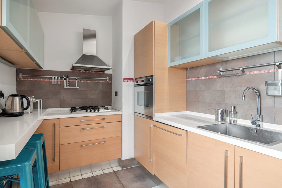 Panoramic Apartment | Private kitchen | Electric kettle