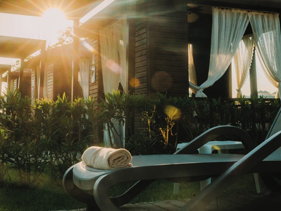 Private beach, beach cabanas, sun loungers, beach umbrellas