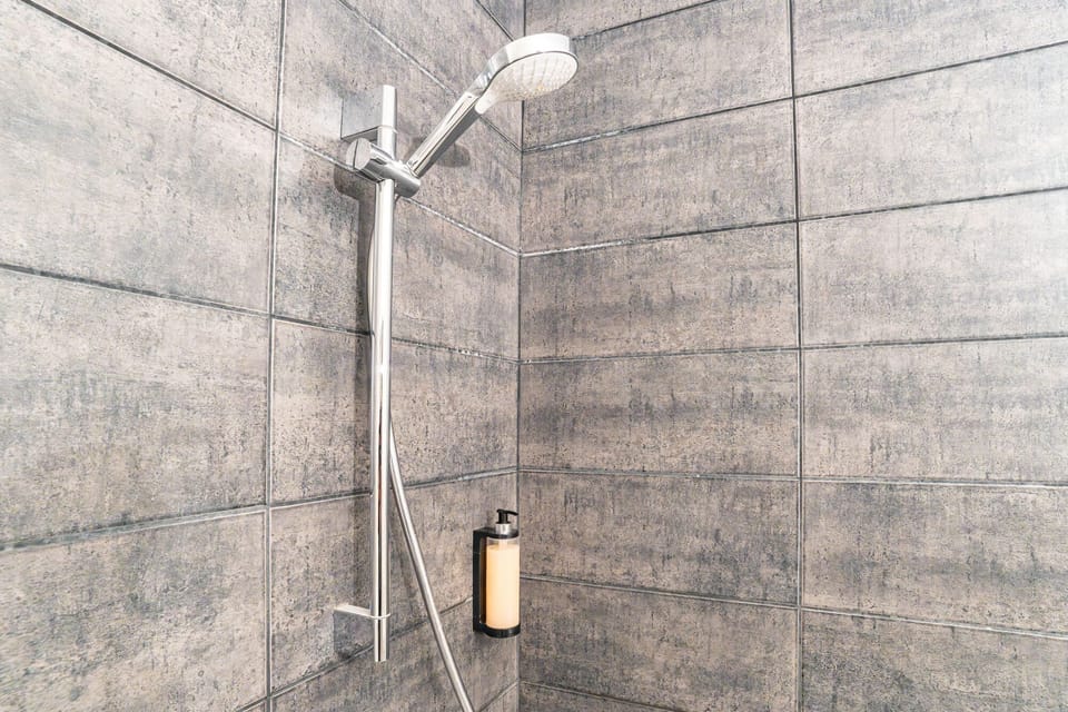 Hair dryer, towels