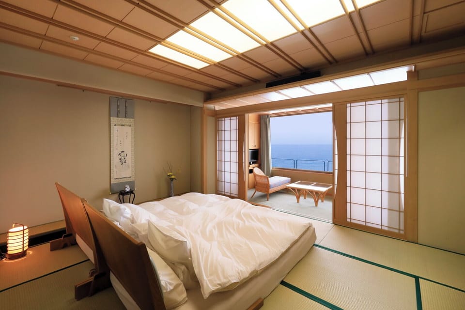 Superior Japanese Style Room, Non Smoking | Minibar, desk, bed sheets