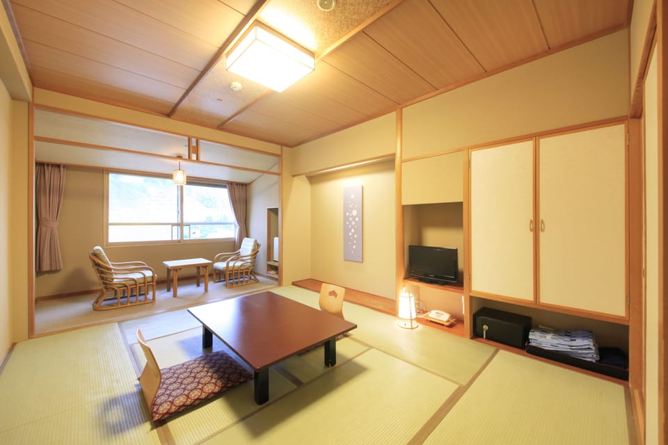 Japanese Style Room (10Tatami), Smoking (No Single Use) | Premium bedding, in-room safe, desk, free WiFi