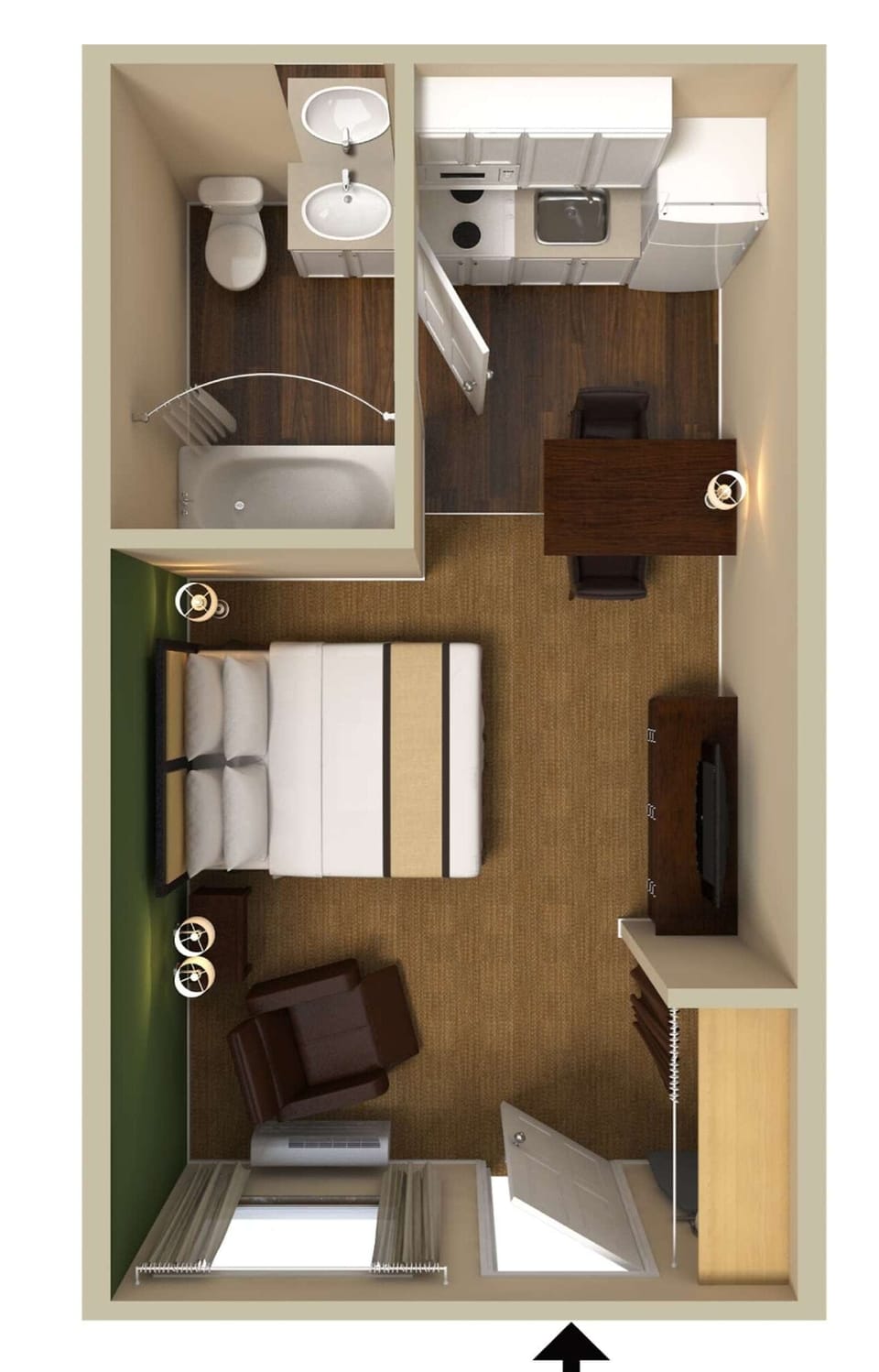 Desk, iron/ironing board, free WiFi, bed sheets