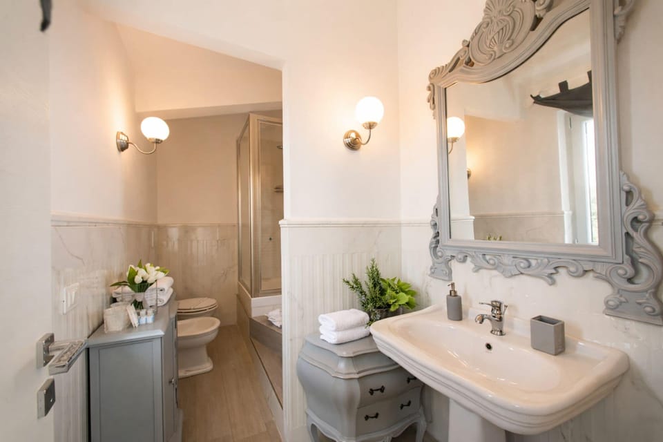 Superior Double or Twin Room (Elegant) | Bathroom | Free toiletries, hair dryer, bidet, towels