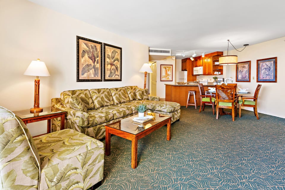 Spacious, open concept living