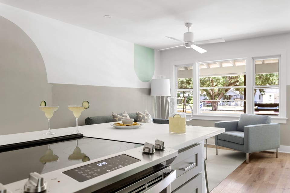 Open Concept Kitchen with High-end Appliances