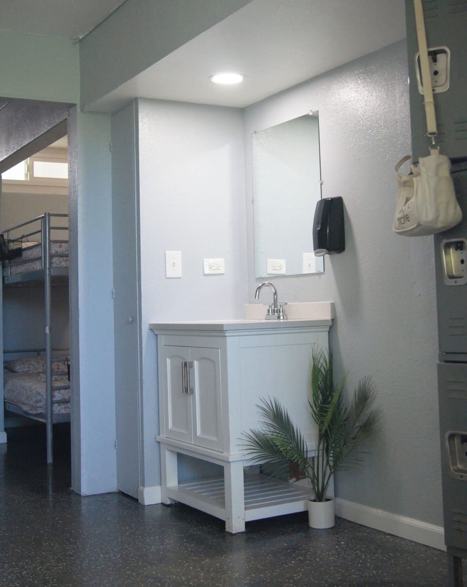 Ten Bed Air Conditioned Male Only Dorm | In-room safe, WiFi (free), bed sheets