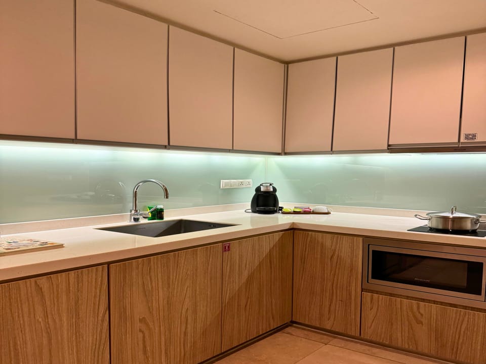 Premier Room, 1 Bedroom | Private kitchenette | Full-size fridge, microwave, toaster, rice cooker