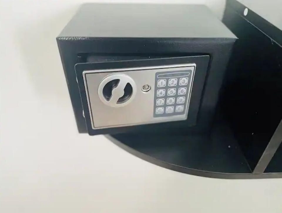 In room Safebox for your valuables 