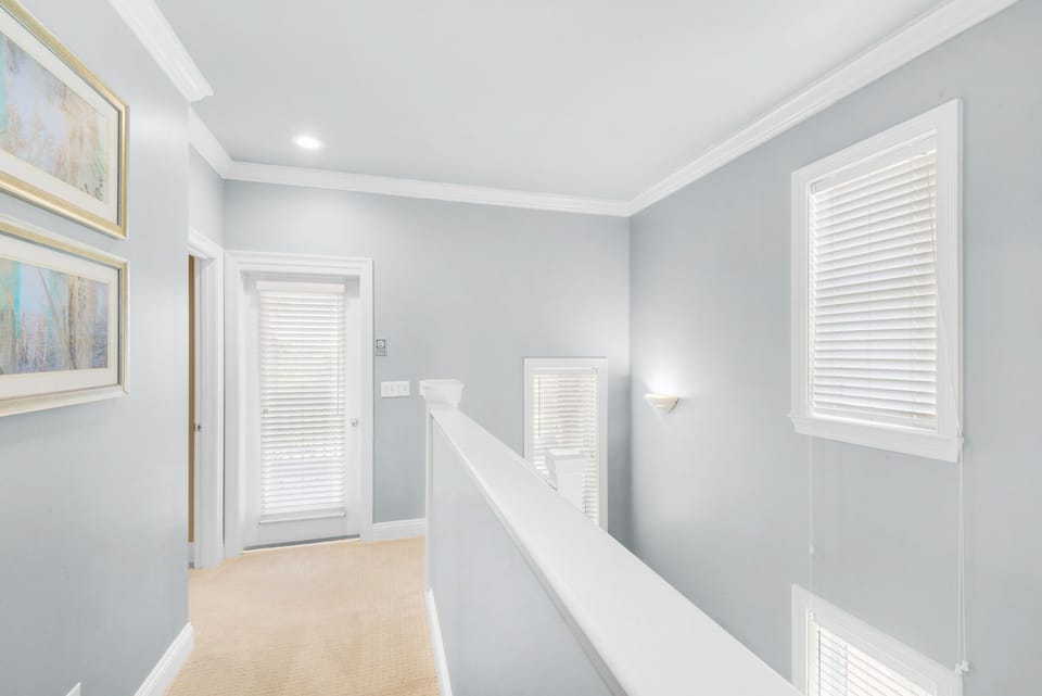 Upstairs to the second level