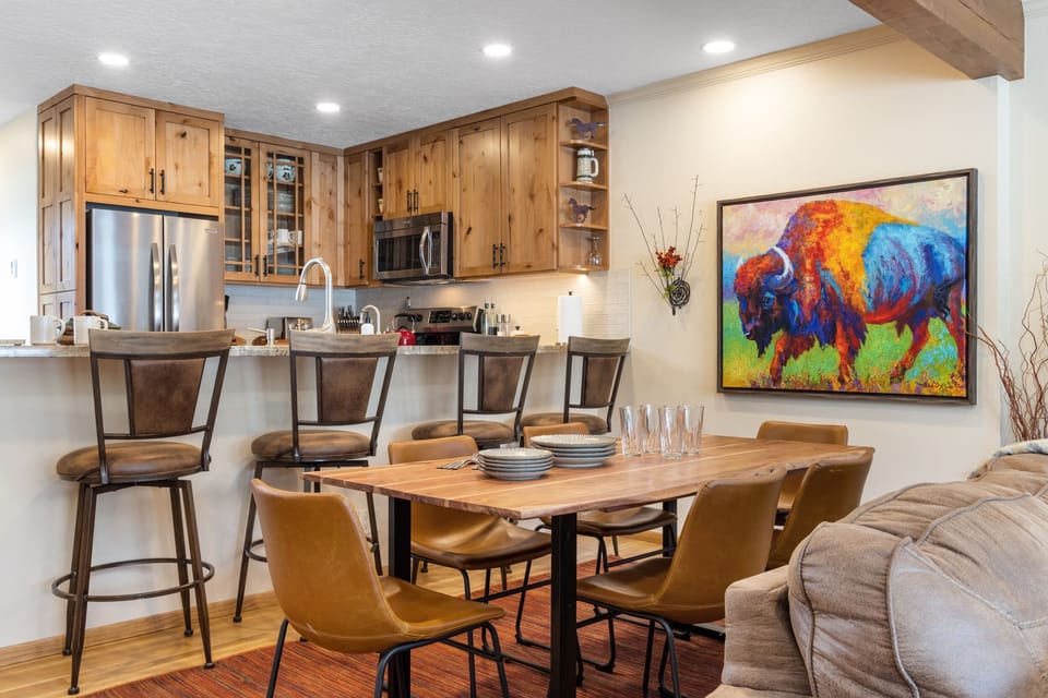 Dining Area and Kitchen