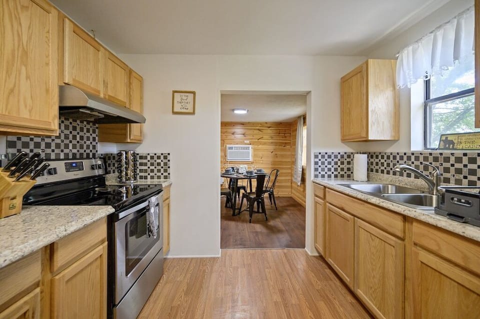 kitchen into dining