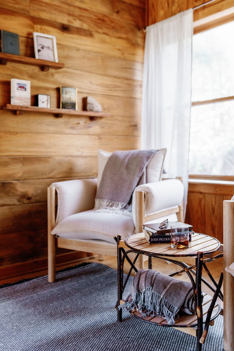 chair in reading loft