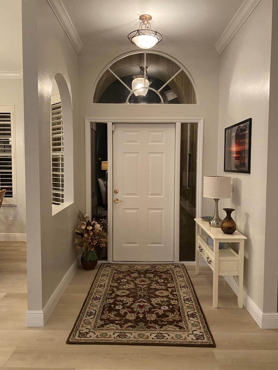 Front door entrance