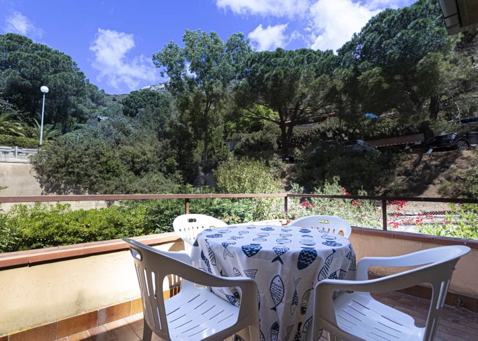 External view-apartment Fetovaia 1-Elba Island