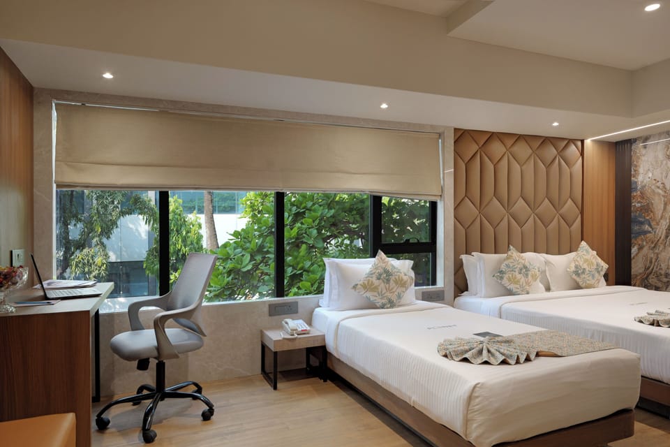 Basic Triple Room | Individually furnished, desk, blackout drapes, free WiFi