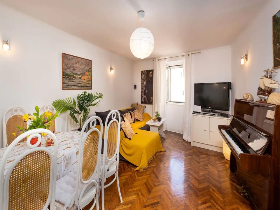 Apartment (Two Bedroom Apartment with City View) | Living room | TV