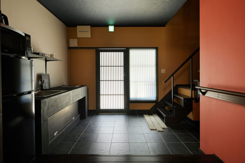 Interior entrance