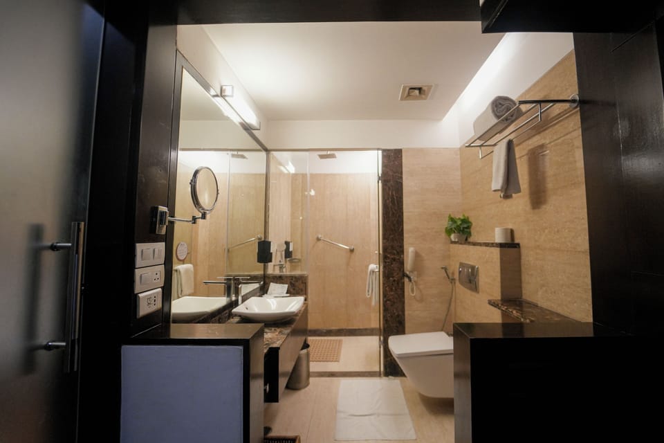 Deluxe Room | Bathroom | Shower, free toiletries, hair dryer, bathrobes