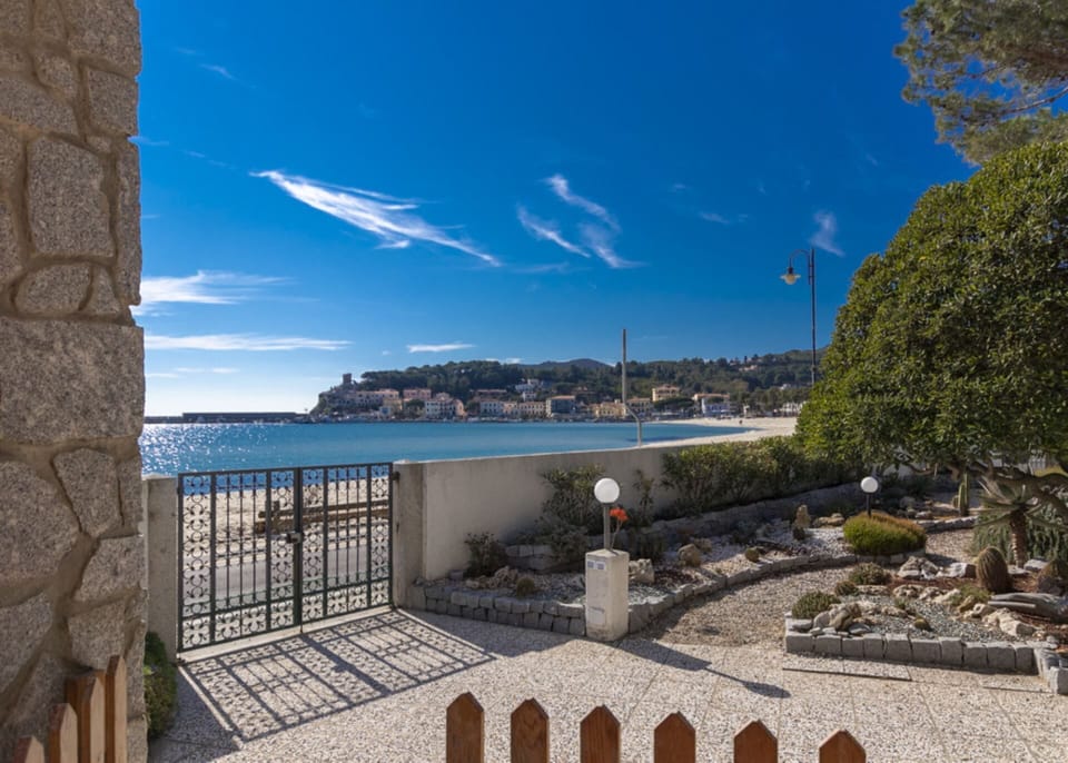 Beach of Marina di Campo-Elba Island
