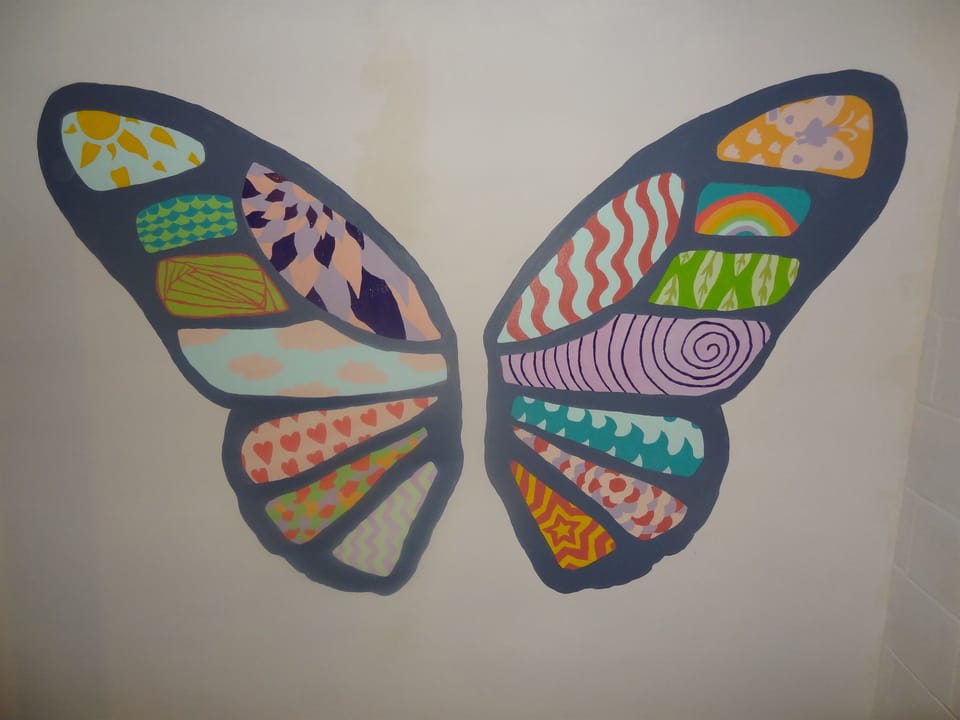 Butterfly Mural
