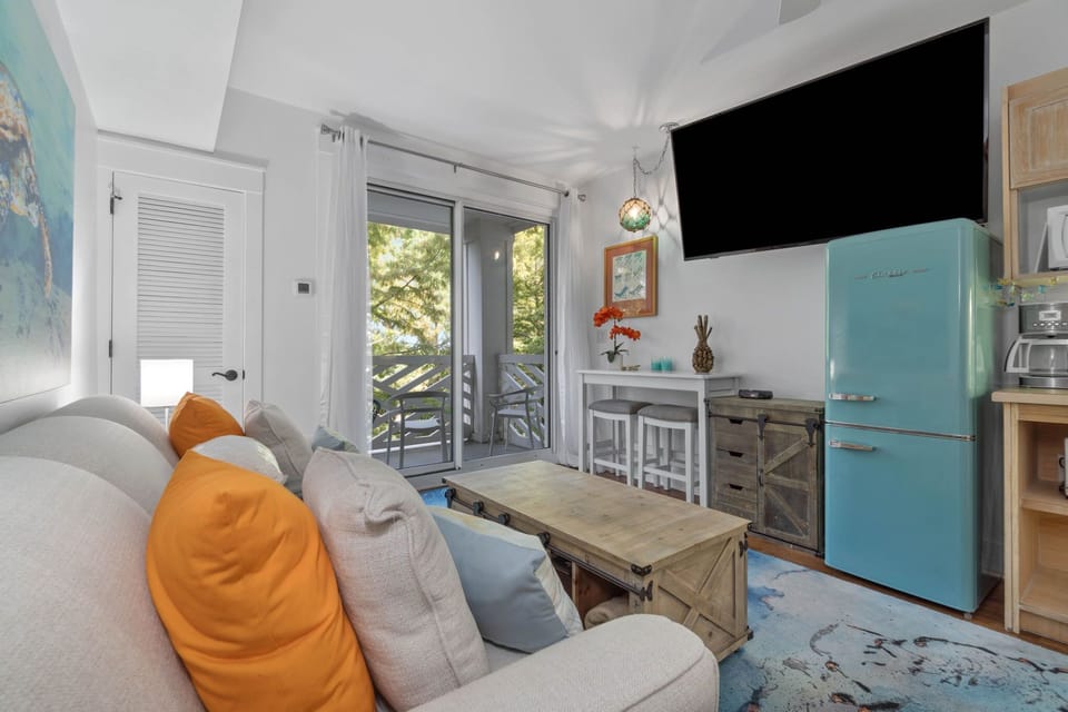 Living area with a couch