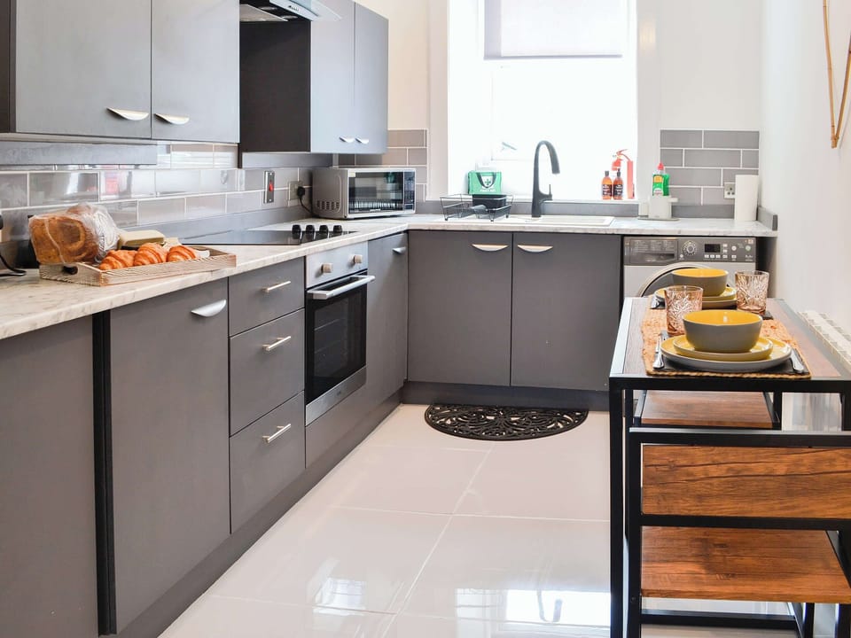 Kitchen | Cairnsmore - Victoria Apartments, Newton Stewart