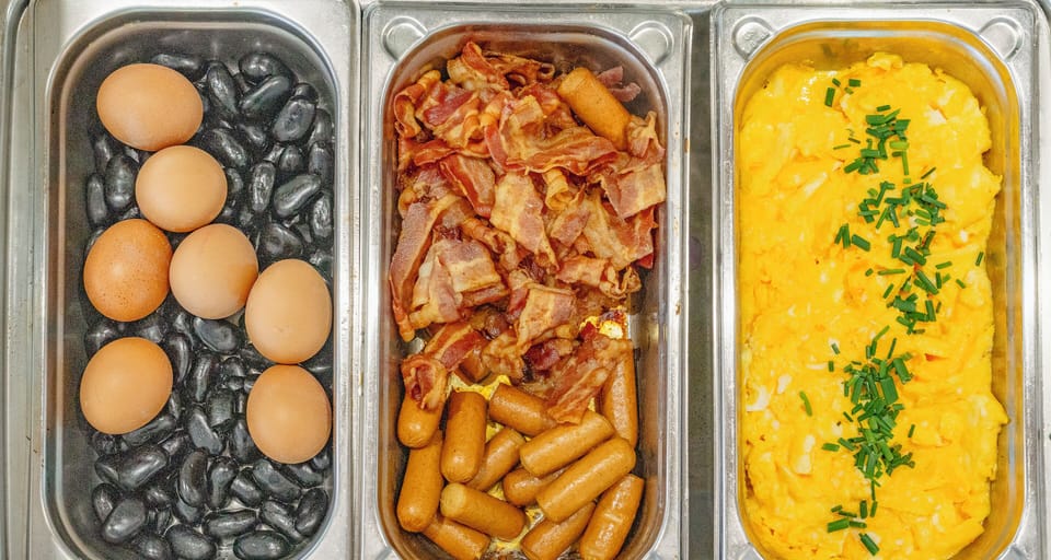 Daily buffet breakfast for a fee
