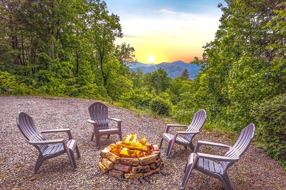 Roast smores by the fire pit! 