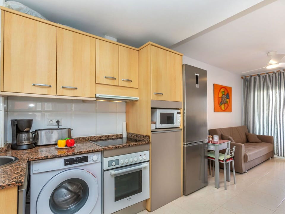 Kitchen, Major Appliance, Furniture, Interior Design, Kitchen Appliance, Countertop, Flooring, Floor, Cabinetry, Room