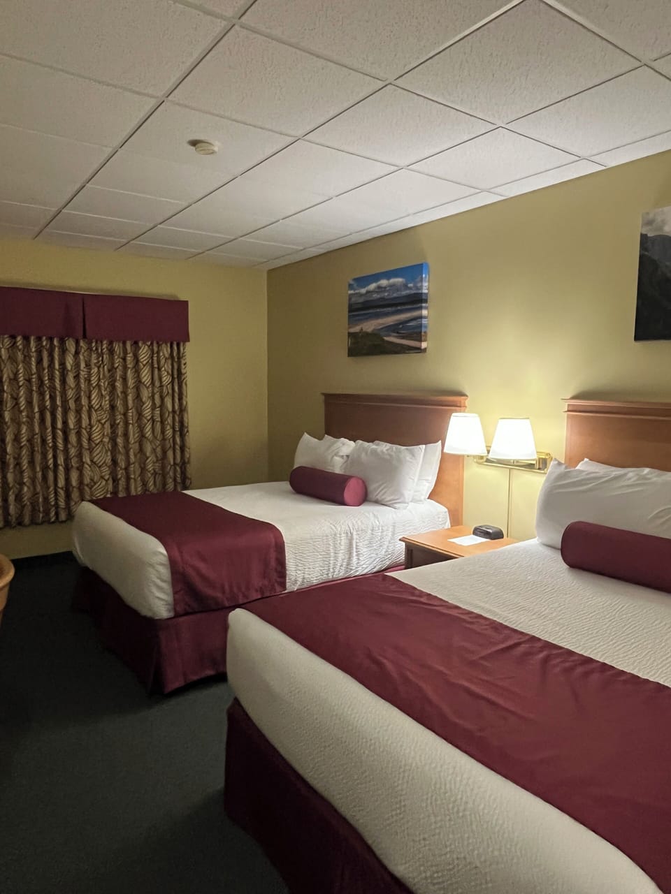 Premium bedding, pillowtop beds, iron/ironing board, free WiFi