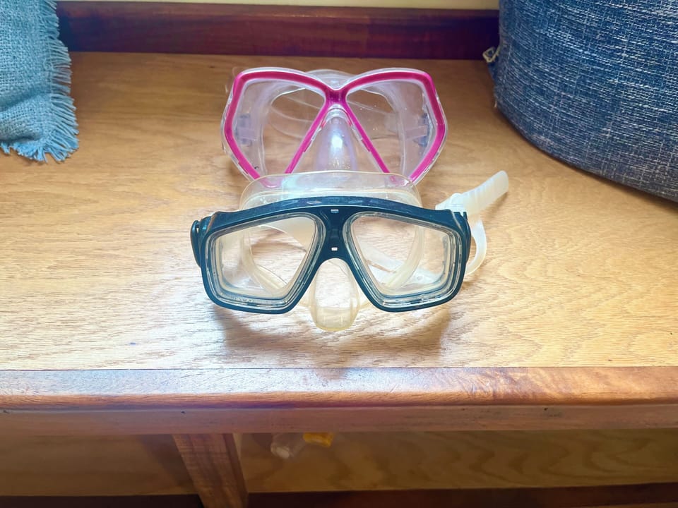 Snorkeling gear just for you.